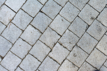 stone block paving