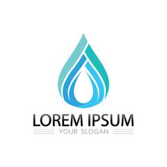 sea wave icon logo for marine organization and ocean conservation brand