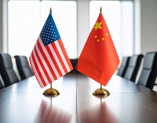 US-China Diplomatic Flags: Symbol of Bilateral Relations 