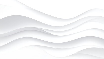 Abstract wavy lines in light gray (1)