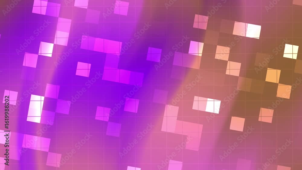 Poster abstracts blink square_ shimmering mosaic tiles create a mesmerizing abstract backdrop, blending pur