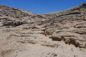Felsenlandschaft bei Tajao im Süden von Teneriffa