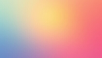 Obraz premium a pastel sunrise gradient background a warm pastel sunrise gradient with subtle light flares, featuring faint horizon inspired lighting, ideal for wellness and lifestyle branding.