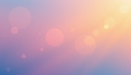 a pastel sunrise gradient background a warm pastel sunrise gradient with subtle light flares, with glassy translucent effect, perfect for morning yoga app splash screens.