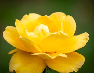 Close-up of a vibrant yellow rose (2)