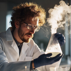 scientist in laboratory