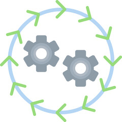 Synergy Systems Icon Vector Element 