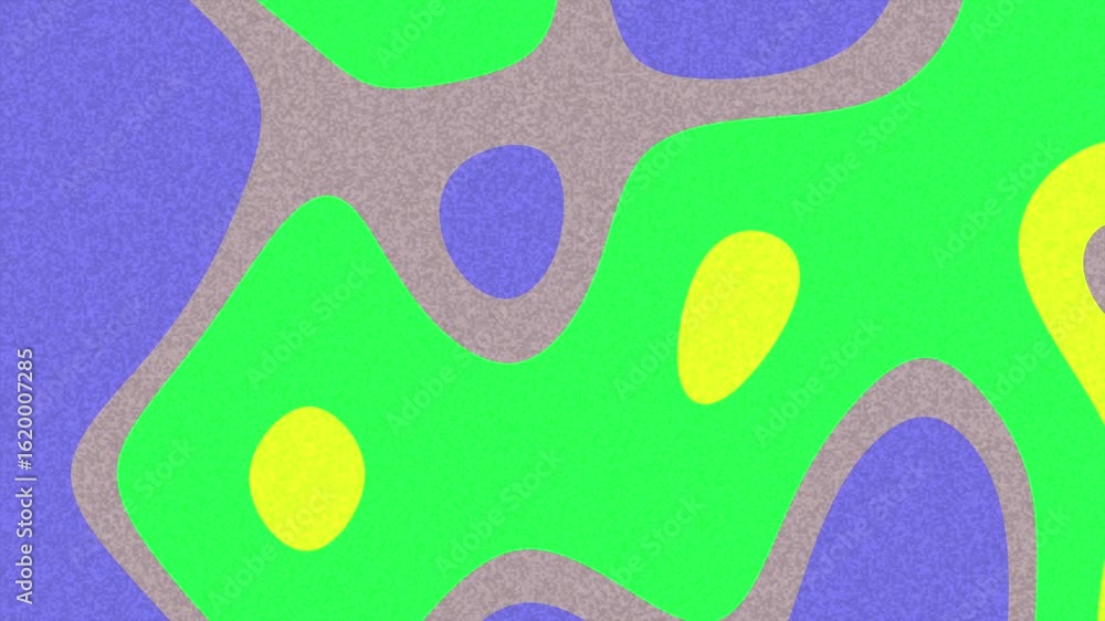 Poster abstracts liquid noise_ dynamic abstract animation with vibrant colors and organic shapes morphing a
