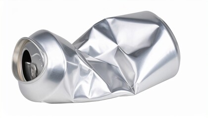 tin can on white background