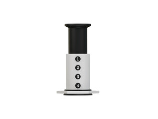 aeropress icon 3d illustration render