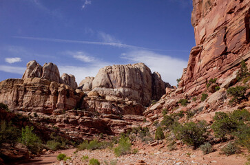 Fototapeta premium Desert rock formations