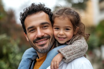 portrait of a happy couple, Generative AI