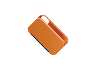 phone wallet case icon 3d illustration render