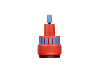 ship buoy icon 3d illustration render