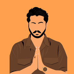 man with being a sorry