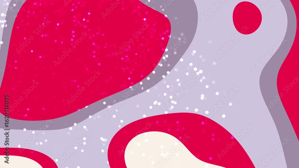Poster abstracts liquid particles_ abstract animation with shifting shapes, sparkling particles, and vibran