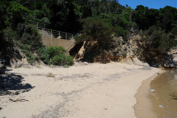 La spiaggia di Punta Molara