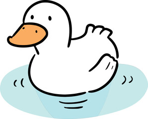 Illustration of duck
