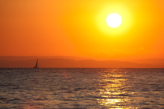 Sunrise, Argassi, Zante, Ionian Islands, Greek Islands, Greece