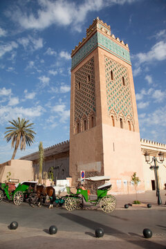 D'El Mansour Mosque, Marrakesh, Morocco, North Africa