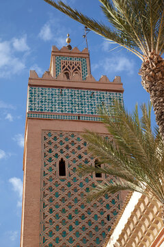 D'El Mansour Mosque, Marrakesh, Morocco, North Africa
