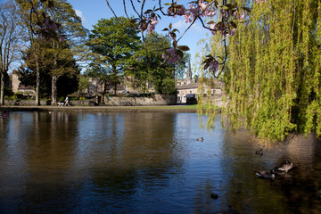River Wye Bakewell Derbyshire England