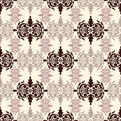 Seamless pattern,  ethnic background, fabric traditional, motif ornament, ikat pattern, seamless geometric, doodles line, geometric and tribal-inspired, freehand drawing design, handmade texttile. 