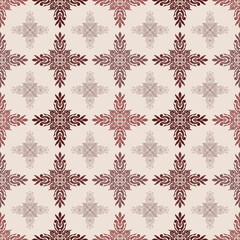 Seamless pattern,  ethnic background, fabric traditional, motif ornament, ikat pattern, seamless geometric, doodles line, geometric and tribal-inspired, freehand drawing design, handmade texttile. 