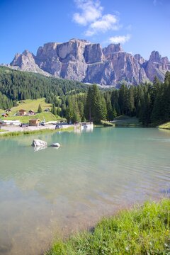 Sella Pass, Trento and Bolzano Provinces, Trentino-Alto Adige/South Tyrol, Italian Dolomites, Italy