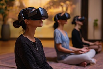 An augmented reality fashion show featuring avant-garde designs enhanced by digital overlays, where models showcase groundbreaking outfits integrated with AR technology