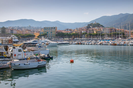 Harbour, Sanremo (San Remo), Liguria, Italy
