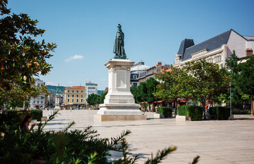 Obraz premium Cl;ermont Ferrand city France 