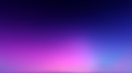 Fototapeta premium Colorful gradient sky transitions from blue to purple during twilight at a serene landscape