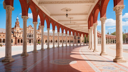 interior of a mosque
