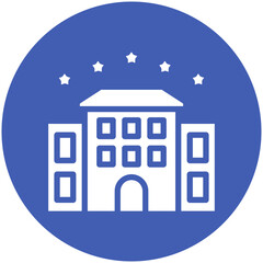 5 Stars Hotel Icon