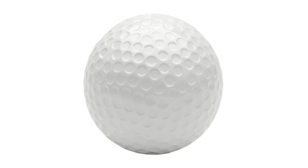 Sharp, clean golf ball captures the essence of sport and precision, perfect for athletic branding and marketing campaigns.