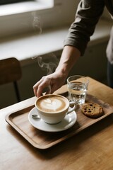 Coffee Culture and Warm Scene with Cozy and Peaceful Vibes