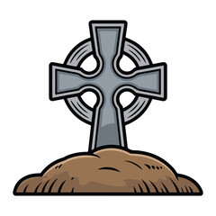 Halloween Icon Set | Black Silhouette Halloween Symbols | Spooky Ghost Pumpkin Cat Bat Spider Vector Icons for Sublimation, Stickers, T-Shirt, Web, App, UI, Printable Designs