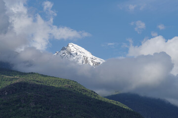 Aosta Valley mountains, Italy