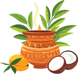 vector illustration of a plant