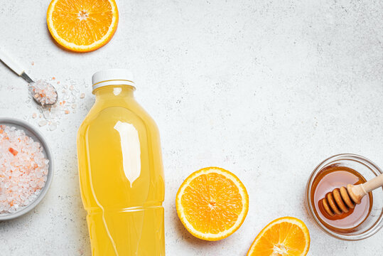 Homemade isotonic sport drink