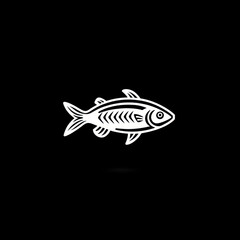 Naklejka premium Fish icon vector design.