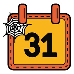 Halloween Icon Set | Black Silhouette Halloween Symbols | Spooky Ghost Pumpkin Cat Bat Spider Vector Icons for Sublimation, Stickers, T-Shirt, Web, App, UI, Printable Designs