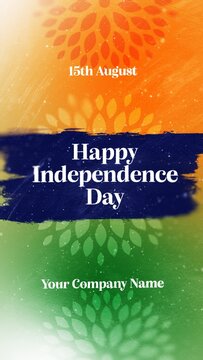 Indian Independence Day Social Post 01