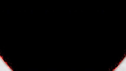 Burning paper transition effect forming love moving in the background.4K video paper burning animation - Powered by Adobe