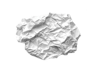 Fototapeta premium PNG Realistic Wrinkled Paper with Torn Gray Texture