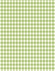 Green gingham checkered seamless pattern. Generated image