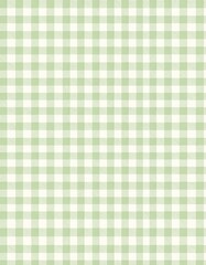 Light green gingham checkered pattern. Generated image