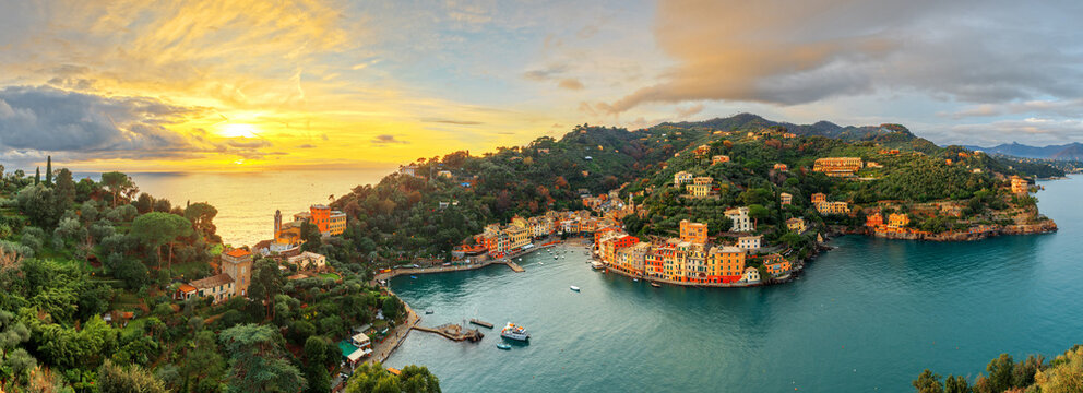 Portofino, Italy Panorama