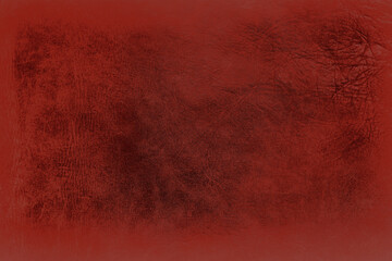 Beautiful red background with leather texture